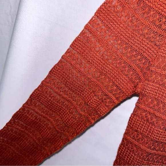 Kimchi Blue Dress Fitted All Over Sheer Lace Fit and Flare Lined Long Sleeves - Picture 5 of 11